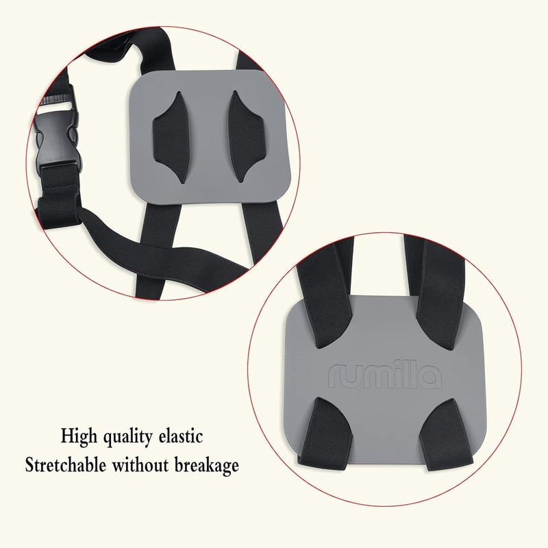 RUMILLA Luggage Straps for suitcases，Luggage Straps Bag Bungees for Add a Bag Easy to Travel （Grey） - Image 2